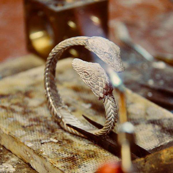 Slangen armband SILK